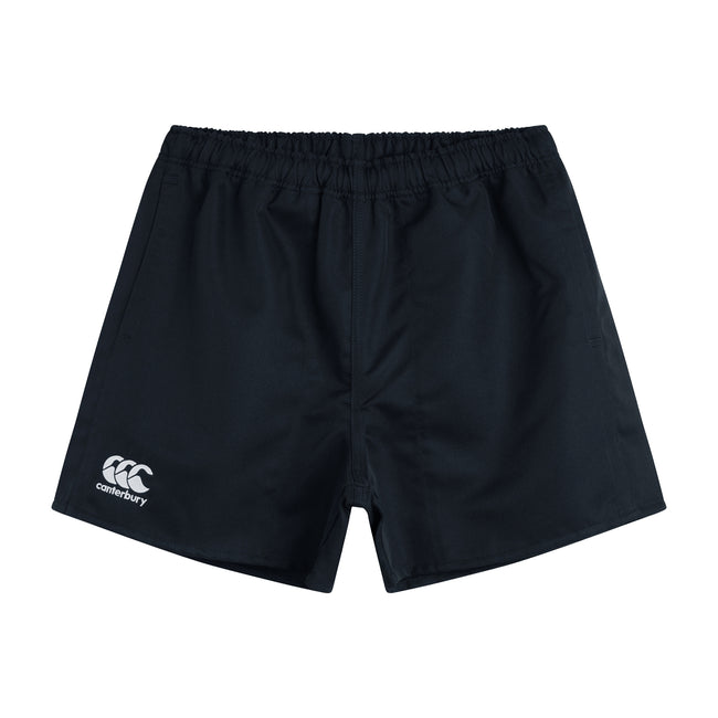 Black - Front - Canterbury Mens Professional Polyester Shorts