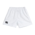 White - Front - Canterbury Childrens-Kids Professional Shorts