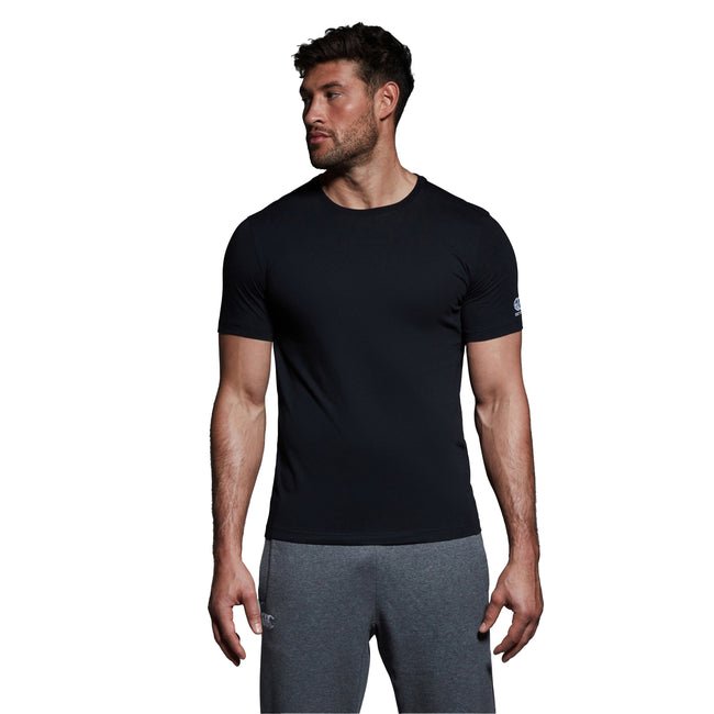 Black - Pack Shot - Canterbury Mens Club Plain T-Shirt