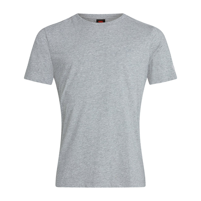 Classic Marl - Front - Canterbury Mens Club Plain T-Shirt