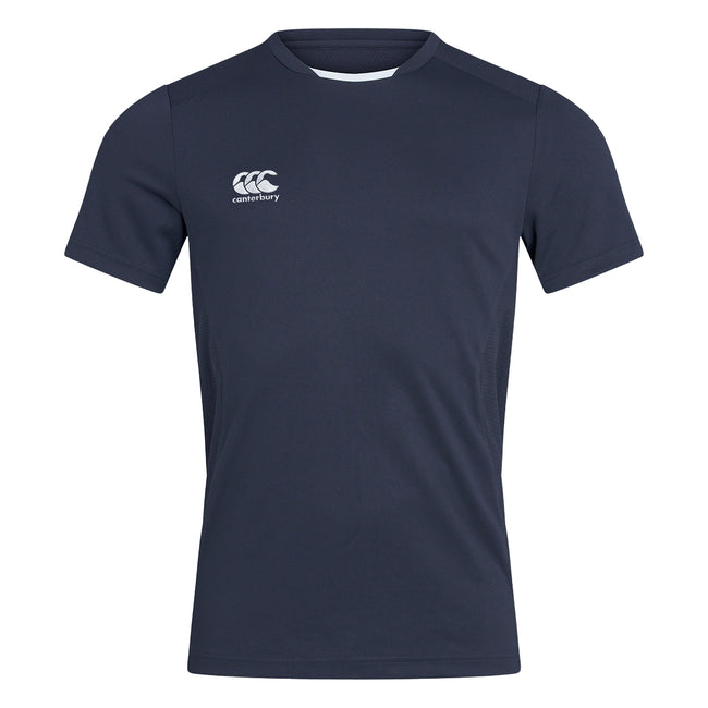 Navy - Front - Canterbury Mens Club Dry T-Shirt