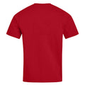 Flag Red - Back - Canterbury Womens-Ladies Club Plain T-Shirt
