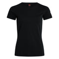 Black - Front - Canterbury Womens-Ladies Club Plain T-Shirt