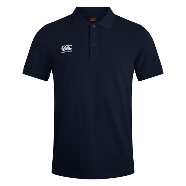 Navy - Front - Canterbury Mens Waimak Polo Shirt