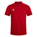 Flag Red - Front - Canterbury Mens Waimak Polo Shirt
