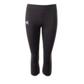 Jet Black - Front - Canterbury Womens-Ladies Vapodri Capri Leggings