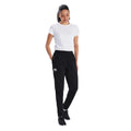 Black - Pack Shot - Canterbury Womens-Ladies Stretch Tapered Leg Jogging Bottoms