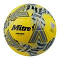 Fluro Yellow-Black-Grey - Side - Mitre Calcio Evo 24 Football