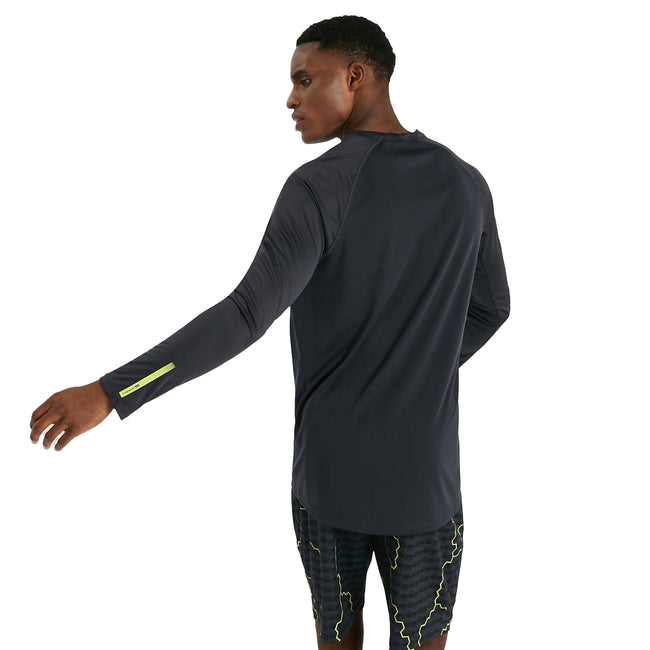 Blue-Graphite - Lifestyle - Canterbury Mens Graphic Vapodri Super Light Long-Sleeved Training T-Shirt