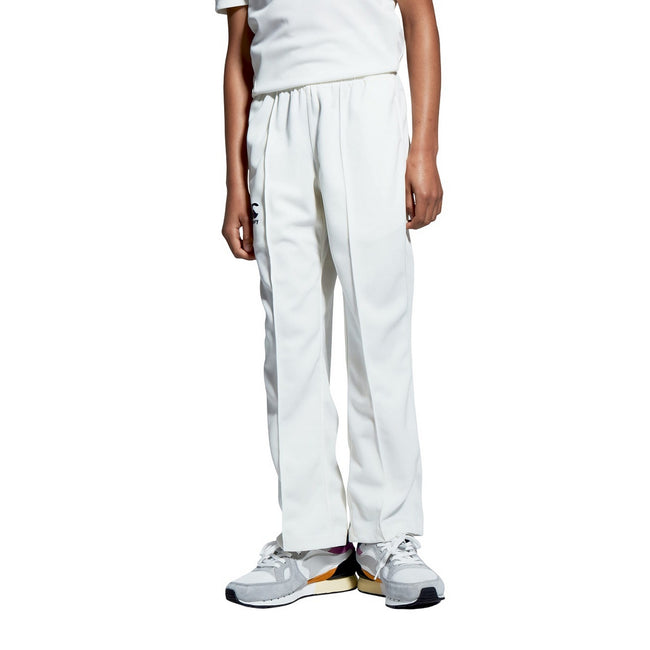 Cream - Lifestyle - Canterbury Childrens-Kids Cricket Jogging Bottoms