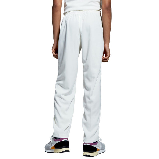 Cream - Back - Canterbury Childrens-Kids Cricket Jogging Bottoms