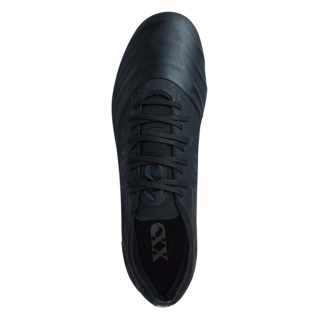 Black-Metallic Silver - Lifestyle - Canterbury Unisex Adult Phoenix Genesis Elite Leather Firm Ground Rugby Boots