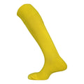 Yellow - Front - Mitre Childrens-Kids Mercury Plain Football Socks