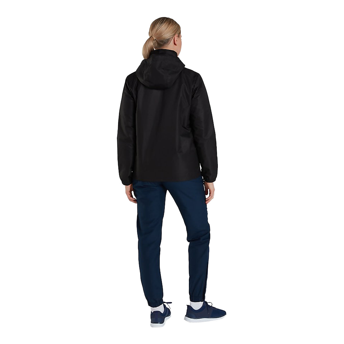 Black - Pack Shot - Canterbury Womens-Ladies Club Vaposhield Full Zip Waterproof Jacket