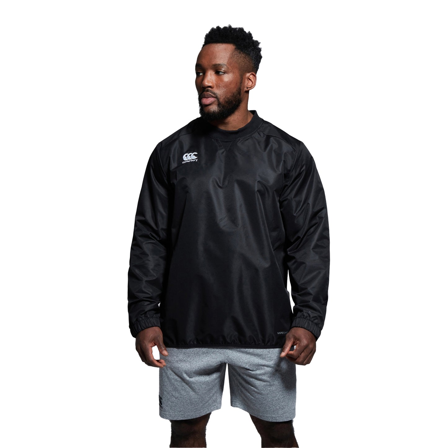Black - Pack Shot - Canterbury Mens Club Vaposhield Contact Top