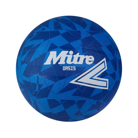 Blue-White - Front - Mitre Oasis Netball
