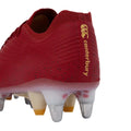 Red Dahlia - Close up - Canterbury Unisex Adult Groundbreak Elite Stamped Soft Ground Rugby Boots