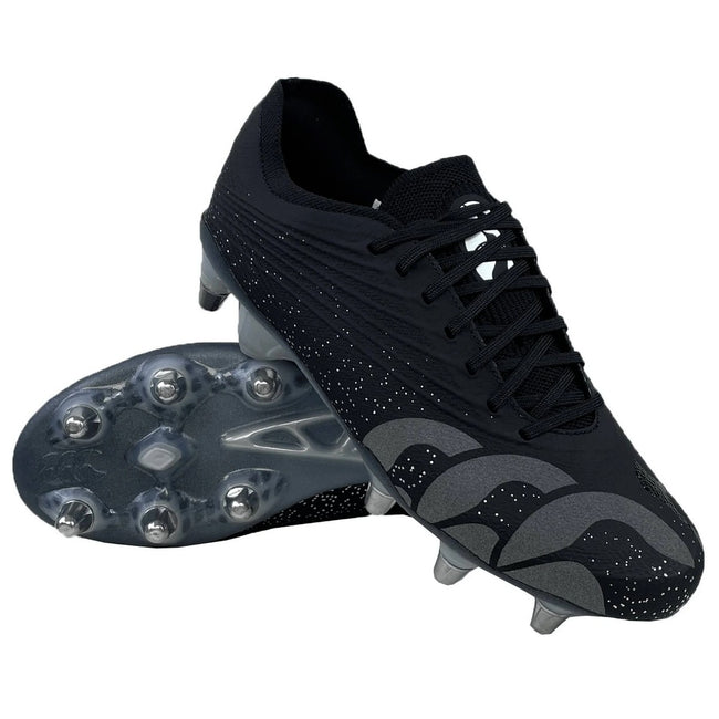 Mars Dust-Orange Crush-Amber Yellow - Lifestyle - Canterbury Unisex Adult Stampede Groundbreak Elite Soft Ground Rugby Boots