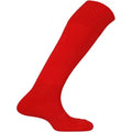 Scarlet - Front - Mitre Mens Mercury Plain Socks