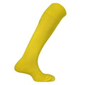 Yellow - Back - Mitre Mens Mercury Plain Socks