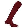 Maroon - Front - Mitre Mens Mercury Plain Socks