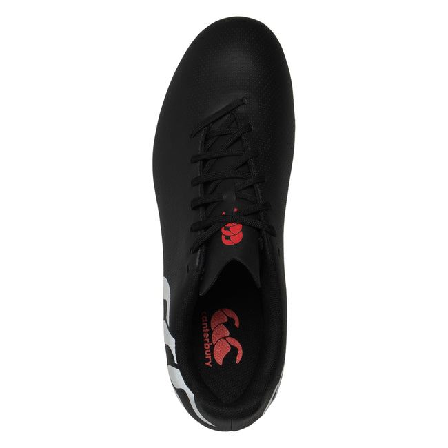 Black-White - Lifestyle - Canterbury Unisex Adult Speed Raze Soft Ground Rugby Boots