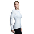 White - Lifestyle - Canterbury Womens-Ladies Thermoreg Long-Sleeved Base Layer Top