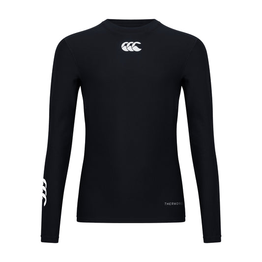 Black - Front - Canterbury Womens-Ladies Thermoreg Long-Sleeved Base Layer Top