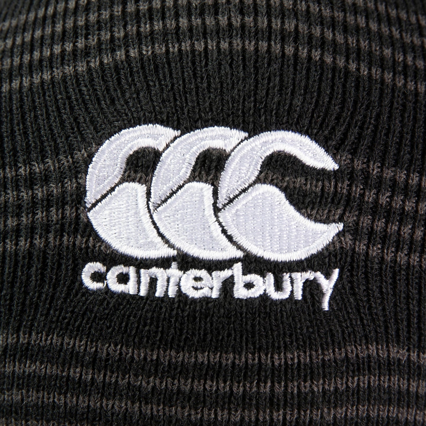 Black - Lifestyle - Canterbury Unisex Adult Embroidered Logo Beanie