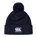Navy - Front - Canterbury Unisex Adult CCC Bobble Beanie