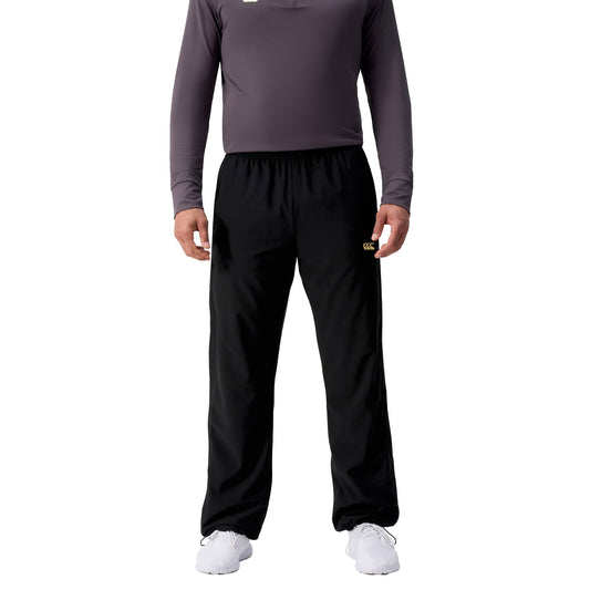 Black - Front - Canterbury Mens Tempo+ Tracksuit Bottoms