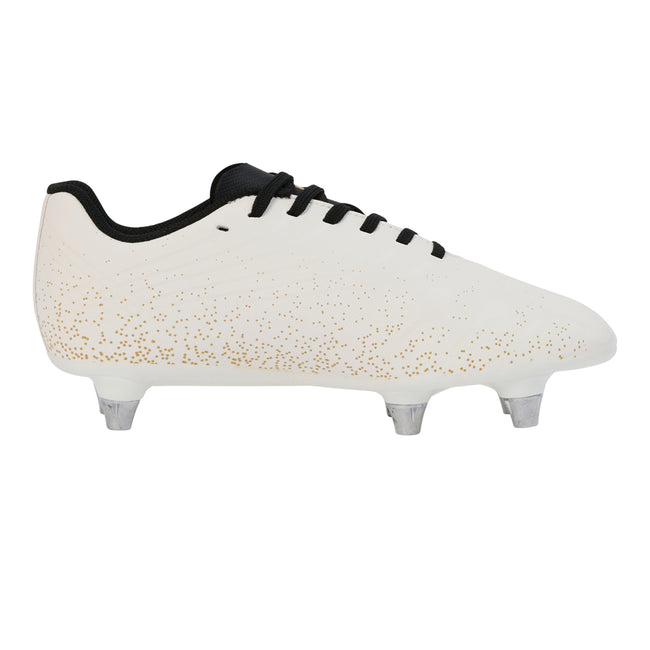 White - Side - Canterbury Childrens-Kids Football Boots