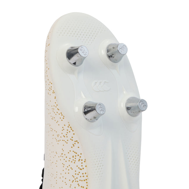 White - Pack Shot - Canterbury Childrens-Kids Football Boots