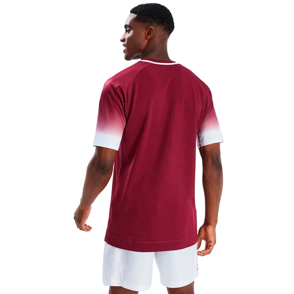 Maroon-White - Pack Shot - Canterbury Mens Club Jersey