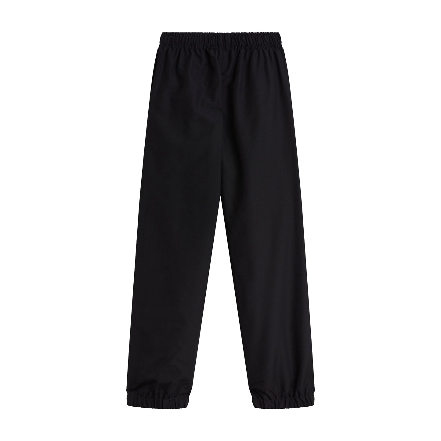 Black - Back - Canterbury Childrens-Kids Cuffed Ankle Trousers