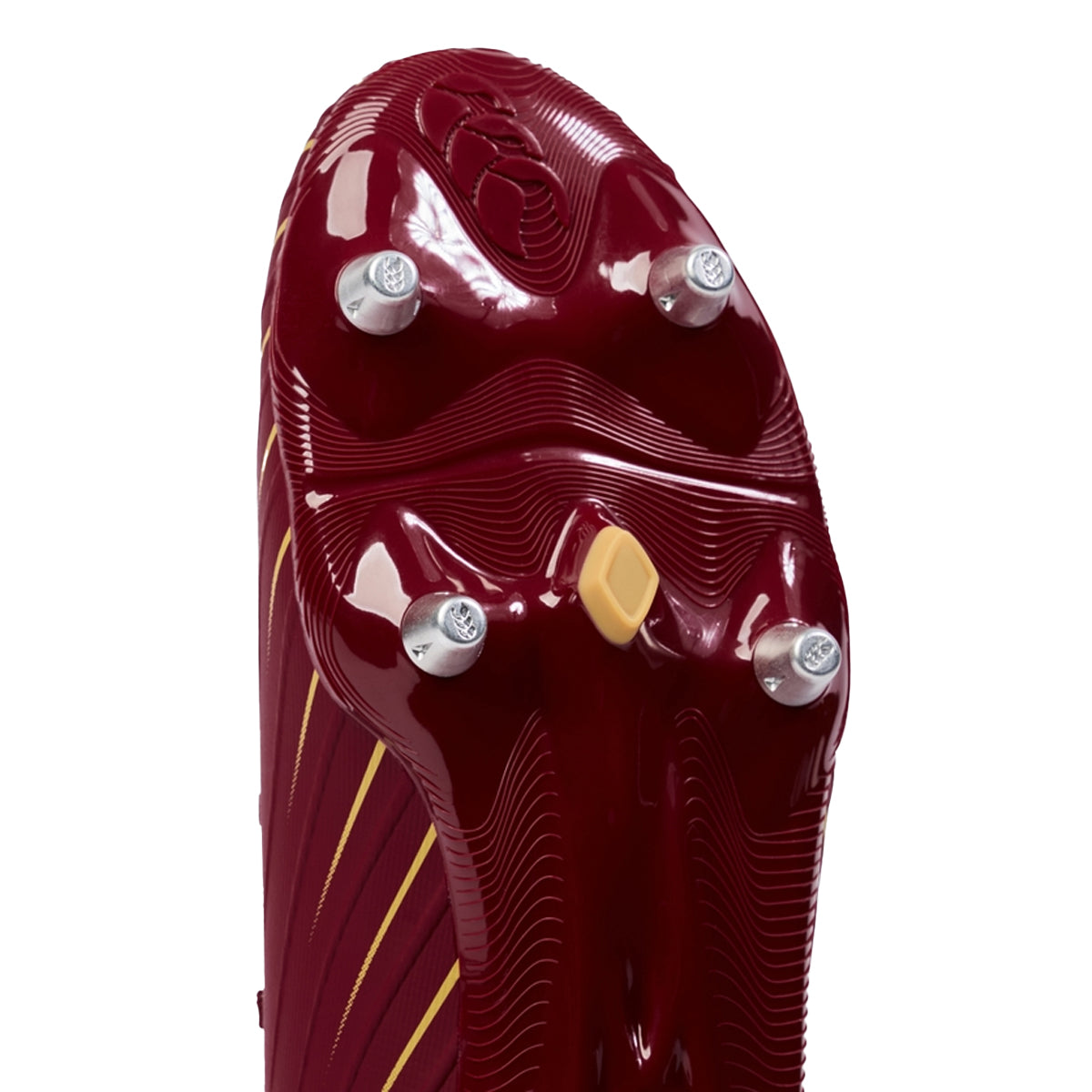 Red Dahlia - Close up - Canterbury Unisex Adult Speed Falcon Pro Soft Ground Rugby Boots