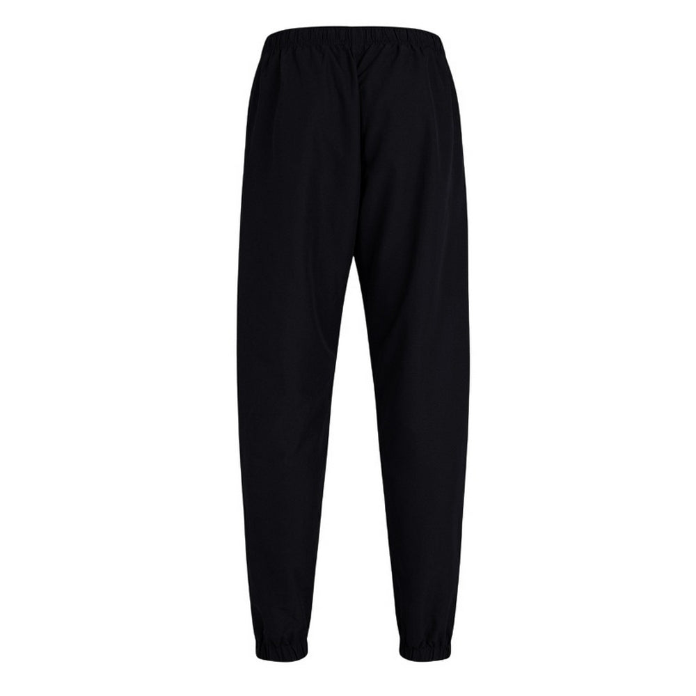 Black - Back - Canterbury Womens-Ladies Club Plain Tapered Leg Tracksuit Bottoms