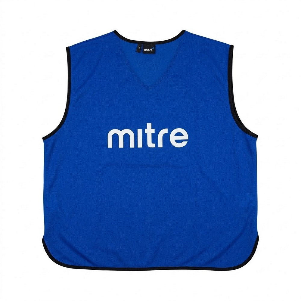 Royal Blue - Back - Mitre Unisex Adult Pro Training Bib
