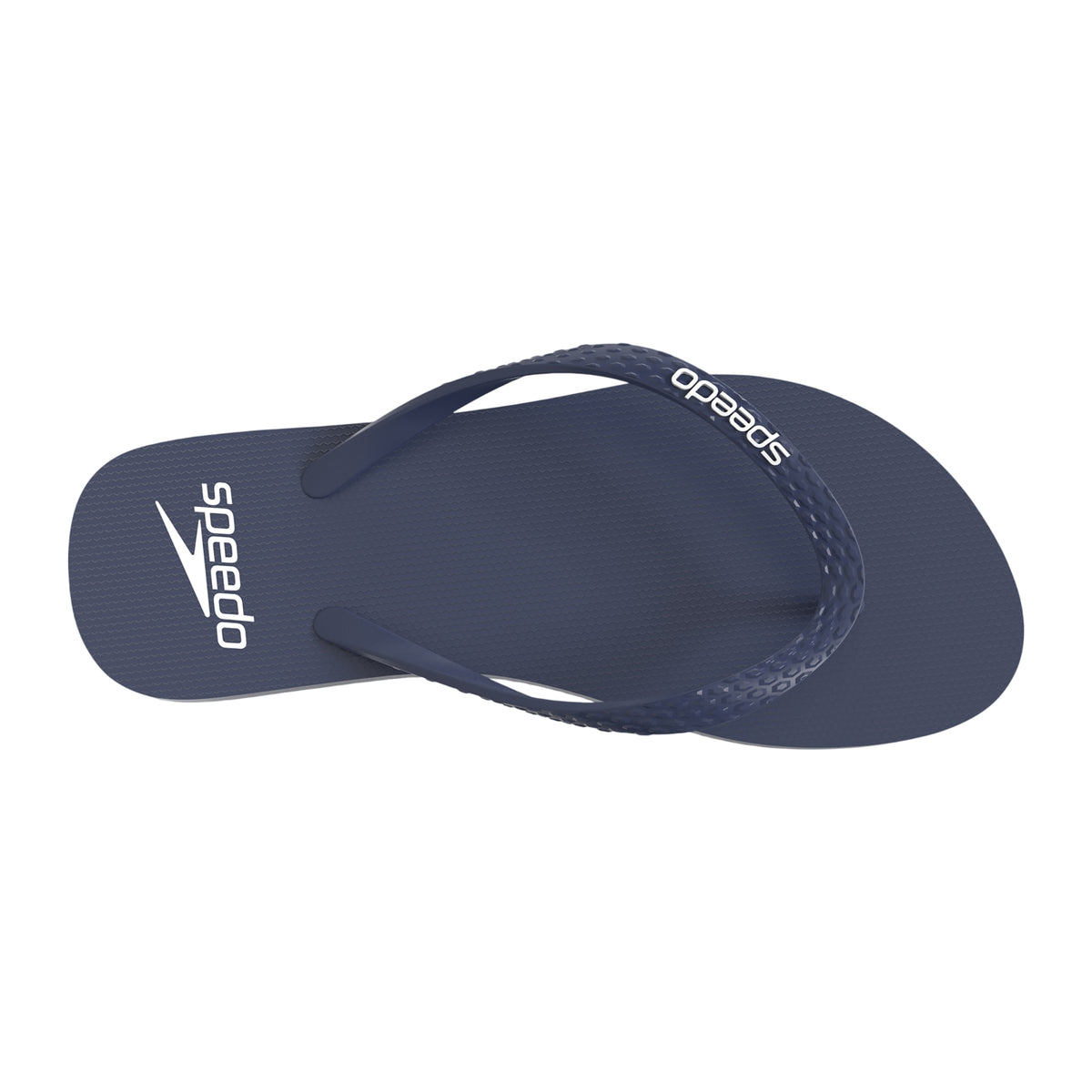 Blue - Side - Speedo Womens-Ladies Logo Flip Flops