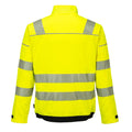 Yellow-Black - Back - Portwest Mens PW3 Hi-Vis Work Jacket