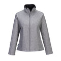Grey Marl - Front - Portwest Womens-Ladies Soft Shell Jacket