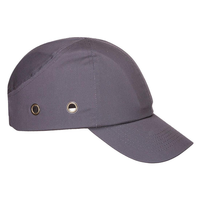 Grey - Front - Portwest PW59 Bump Cap