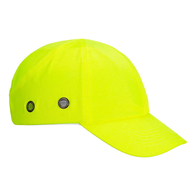 Yellow - Front - Portwest PW59 Bump Cap
