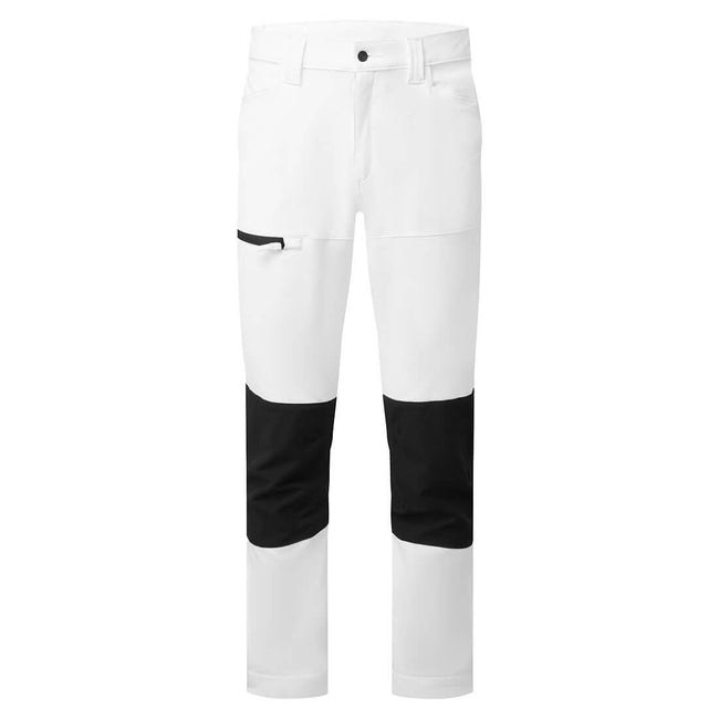 White - Front - Portwest Mens WX2 Stretch Work Trousers