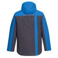 Persian Blue - Back - Portwest Mens WX3 Winter Jacket