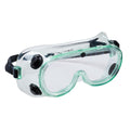 Clear - Front - Portwest Chemical Goggles
