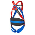 Red-Blue-Black - Back - Portwest Comfort 3 Point Harness