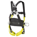 Black-Yellow - Back - Portwest Plus 2 Point Safety Harness