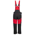 Deep Red - Back - Portwest Unisex Adult WX3 Bib And Brace Overall