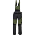 Olive Green - Back - Portwest Unisex Adult WX3 Bib And Brace Overall